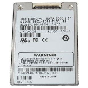 0RW783 Dell 32GB ATA/IDE (PATA) 1.8-inch Internal Solid State Drive (SSD)