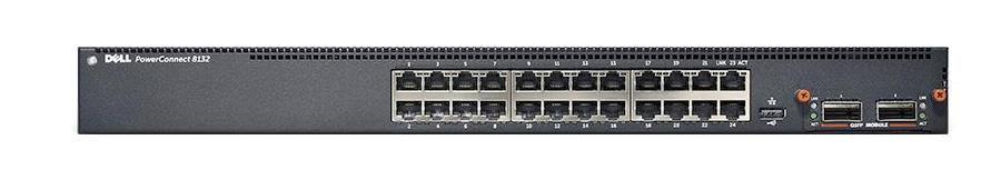 0TRJ78 Dell PowerConnect 8132 24-Ports Layer 3 Manageable Switch (Refurbished)