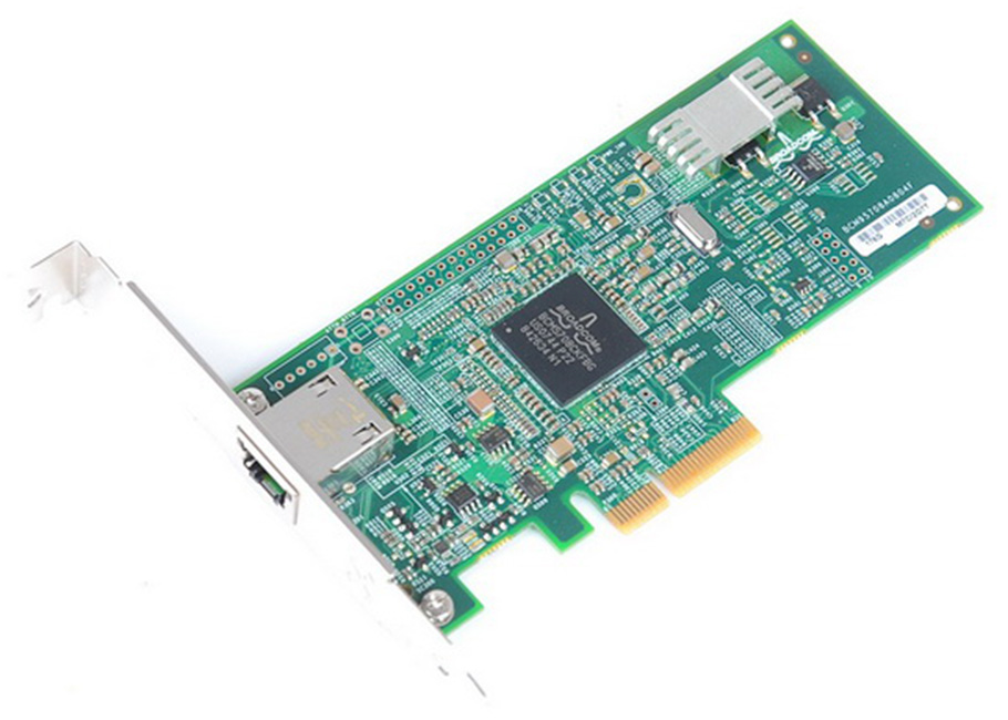 0TX564 Dell Broadcom 5708 10/100/1000 Single Port 1Gigabit Ethernet PCI-E Network Card