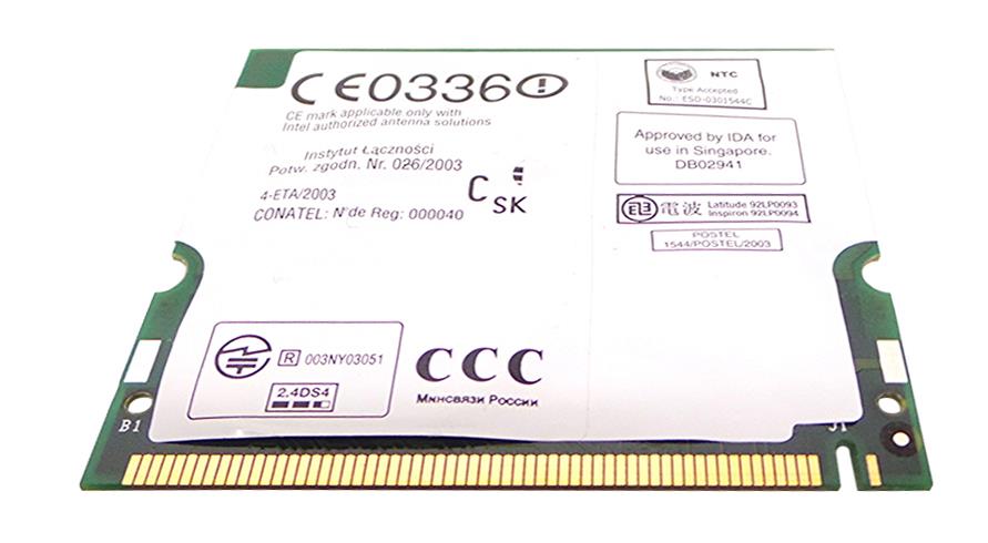 0U2027 Dell Wireless Mini PCI Network Card