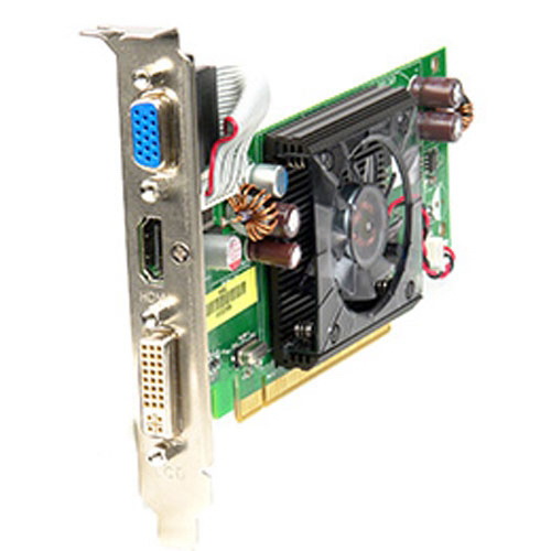 0U619G Dell 256MB ATI RADEON HD 3450 Graphics Dual DVI/VGA and TV Out Full Height for Dell OptiPlex 360/ 760/ 960 Desktops