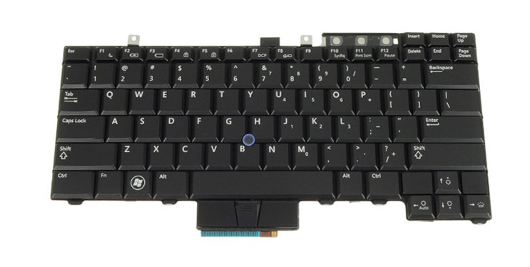 0UK723 Dell 83-Keys Keyboard for Latitude E5400, E5500, E6400, E6500, Precision M44