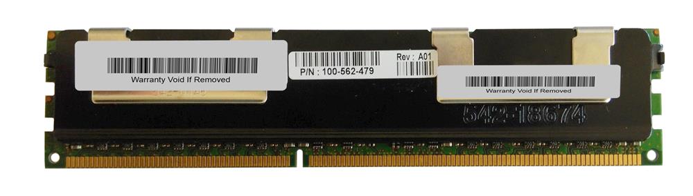 100-562-479 EMC 8GB PC3-10600 DDR3-1333MHz ECC Registered CL9 240-Pin DIMM Dual Rank Memory Module
