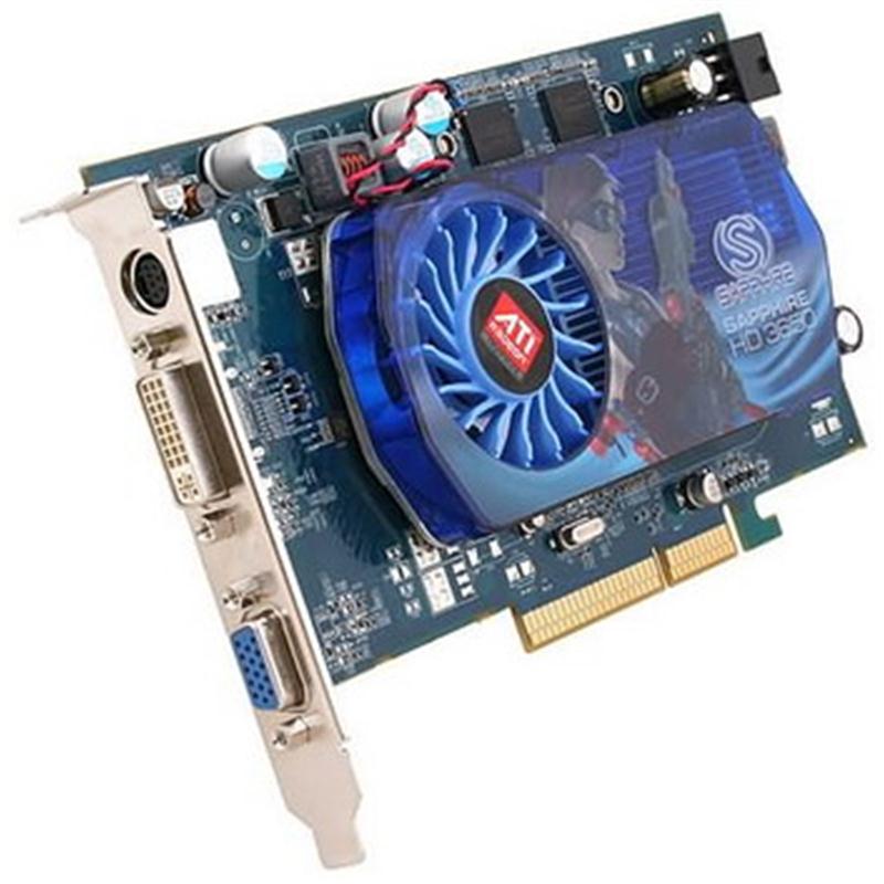 100236-1GL ATI Sapphire HD 3650 1GB 128-Bit GDDR2 PCI Express x16 Dual DVI/ HDTV-Out Video Graphics Card