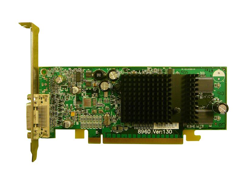 109-A25900-00 ATI Radeon X300 128MB PCIe DVI/VGA/TV Outs Video Graphics Card