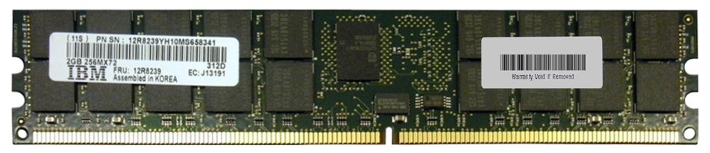 12R8239 IBM Chipkill 4GB Kit (2 X 2GB) PC2-4200 DDR2-533MHz ECC Registered CL4 276-Pin DIMM Memory for pSeries