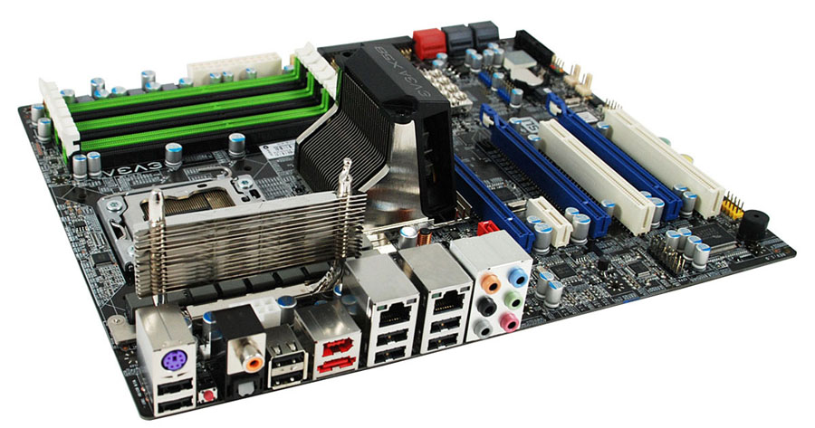 132-BL-E758-T1 EVGA Intel X58 ATX Intel Motherboard 3-Way SLI, Socket LGA 1366, Triple Channel DDR3 1600/1333 PCI-E 2.0 x16 Gigabit Ethernet LAN (Refurbished)
