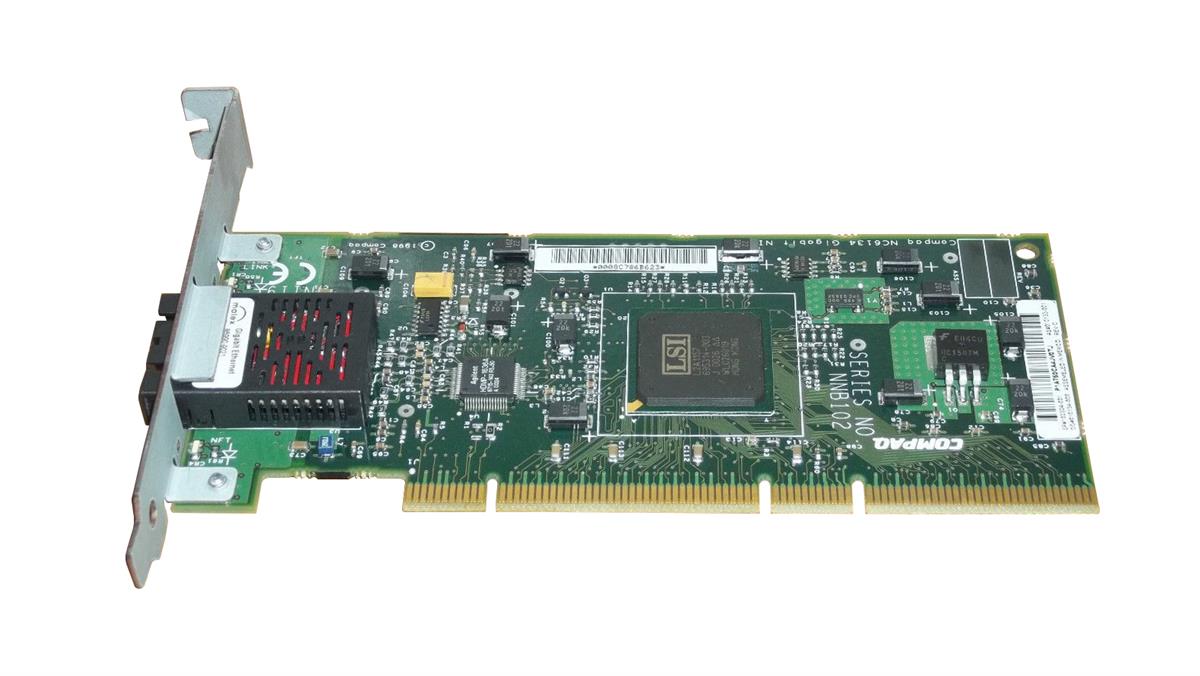 162324R-001 HP Single-Port SC 1Gbps 1000Base-SX Gigabit Ethernet 64-bit PCI Server Network Adapter