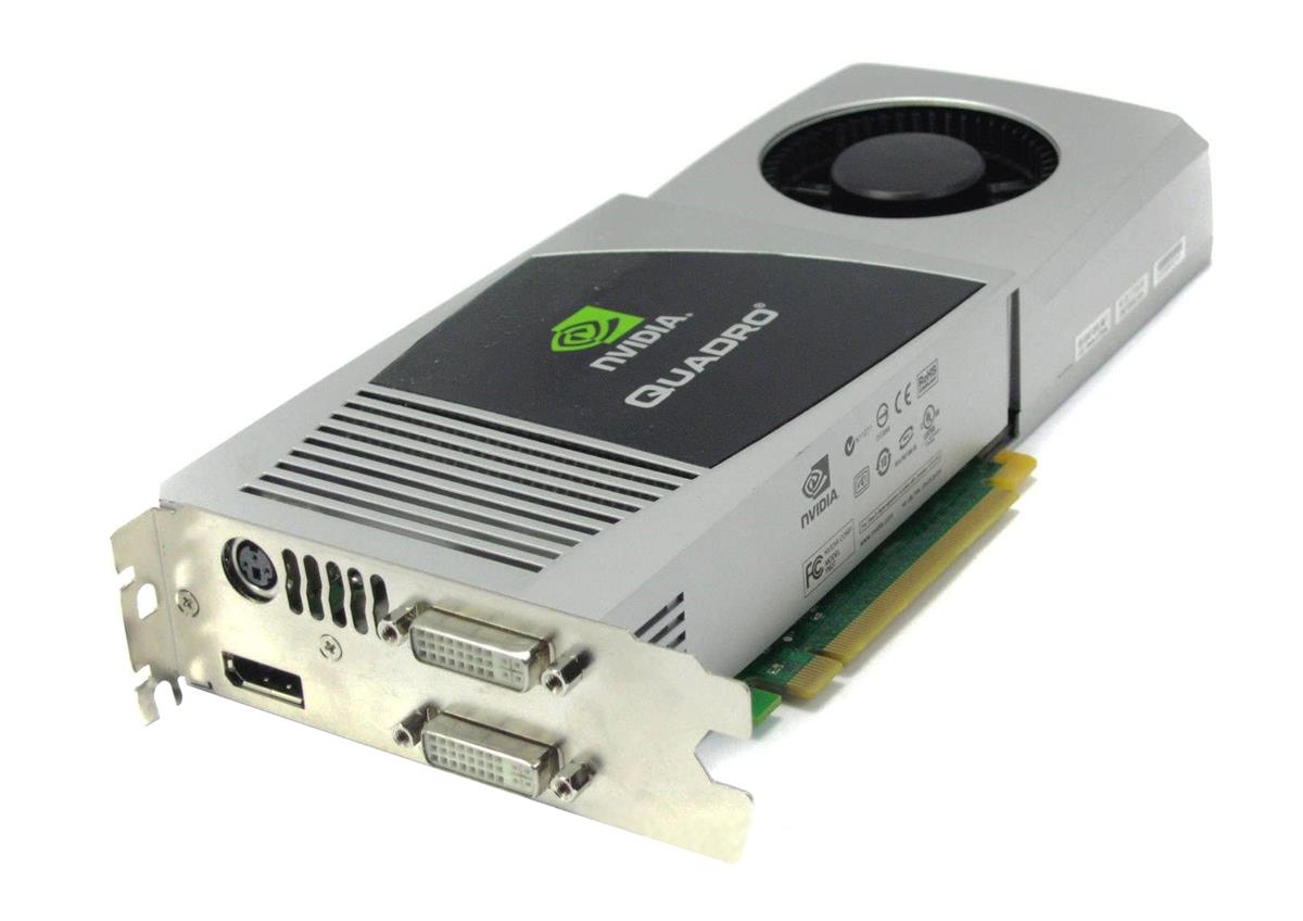 1HKHC Dell Nvidia Quadro FX 5800 4GB 512-Bit GDDR3 PCI-Express Video Graphics Card
