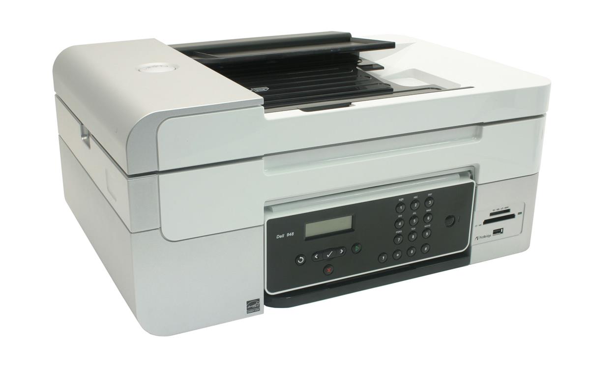 223-3185 Dell 948 Personal (600 x 600) dpi 28 ppm (Mono) 25 ppm (Color) All-In-One Color Printer (Refurbished)