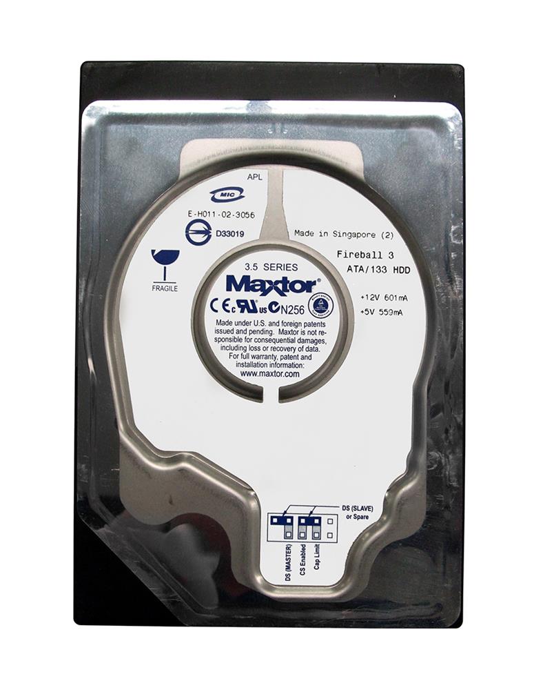 2F020J0-310211 Maxtor Fireball 3 20GB 5400RPM ATA-133 2MB Cache 3.5-inch Internal Hard Drive