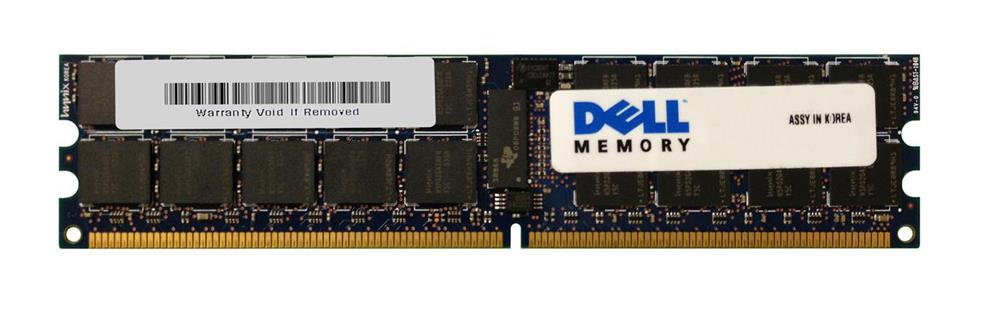 311-9237 Dell 64GB Kit (8 X 8GB) PC2-5300 DDR2-667MHz ECC Registered CL5 240-Pin DIMM Single Rank Memory
