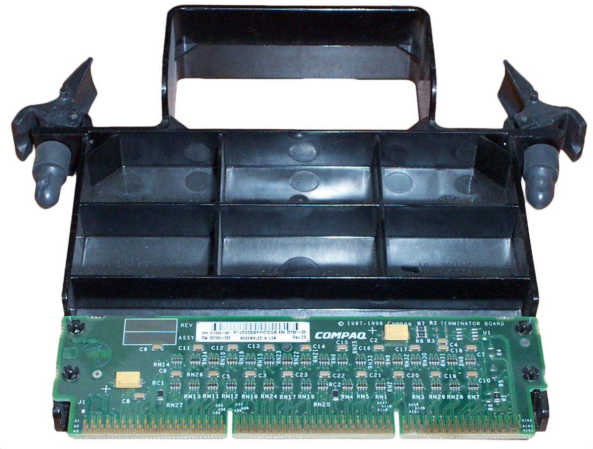312334-001 Compaq Processor Slots Terminator Card for ProLiant ML750 Server