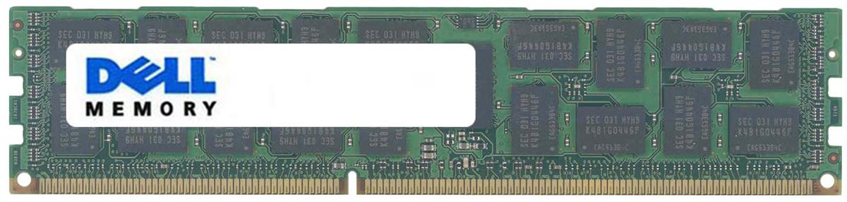 317-7488 Dell 8GB PC3-10600 DDR3-1333MHz ECC Registered CL9 240-Pin DIMM 1.35V Low Voltage Dual Rank Memory Module