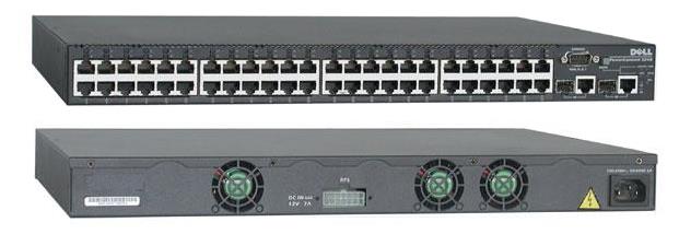 3N358 Dell PowerConnect 3248 48-Ports 10/100 Fast Ethernet Managed Switch (Refurbished)