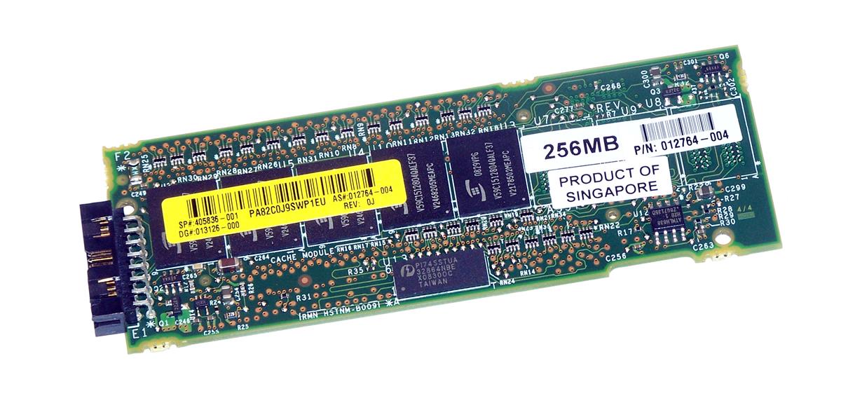 405836-001 HP 256MB 40-Bit DDR Battery Backed Write Cache (BBWC) Memory Board for Smart Array P400 Controller