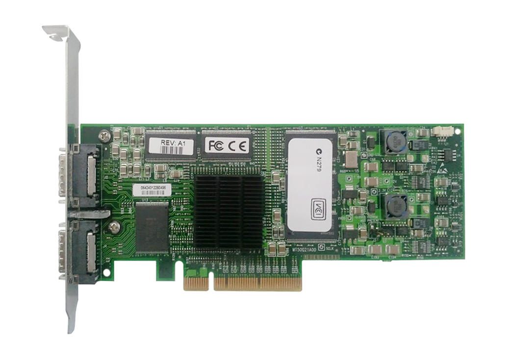409376-B21 HP Infiniband DDR Dual-Ports 10Gbps PCI Express Host Bus Network Adapter