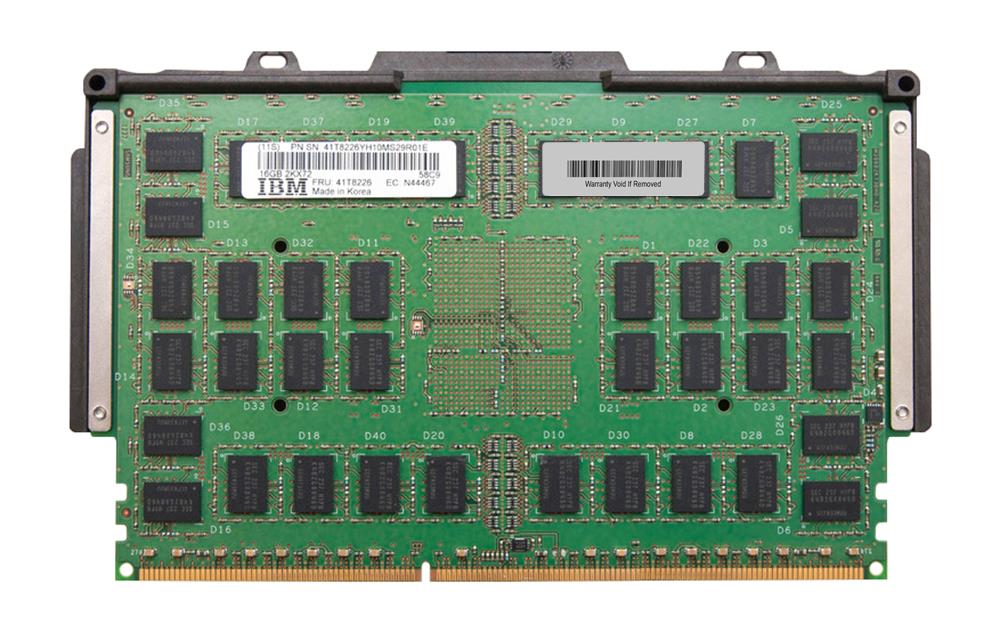 41T8226 IBM 16GB PC3-8500 DDR3-1066MHz ECC Registered CL7 Cuod 276-Pin DIMM Memory Module