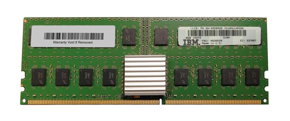 45D6529 IBM 8GB PC2-4200 DDR2-533MHz ECC Registered CL4 276-Pin DIMM Quad Rank Memory Module