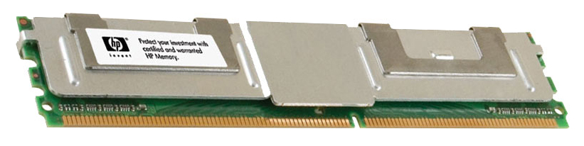 461828-S21 HP 4GB Kit (2 X 2GB) PC2-5300 DDR2-667MHz ECC Fully Buffered CL5 240-Pin DIMM Low Voltage Dual Rank Memory