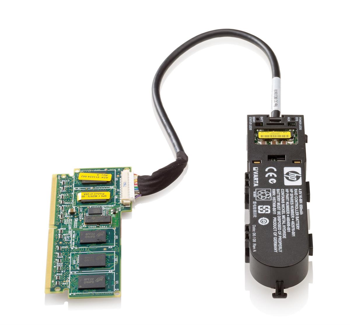 462967-B21-E5 HP 512MB P-Series Battery Backed Write Cache (BBWC) Upgrade for Smart Array P410/P411 Controller Only