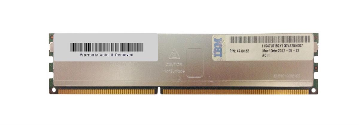 47J0182 IBM 16GB HyperCloud PC3-10600 DDR3-1333MHz ECC Registered CL9 240-Pin DIMM Dual Rank Memory Module