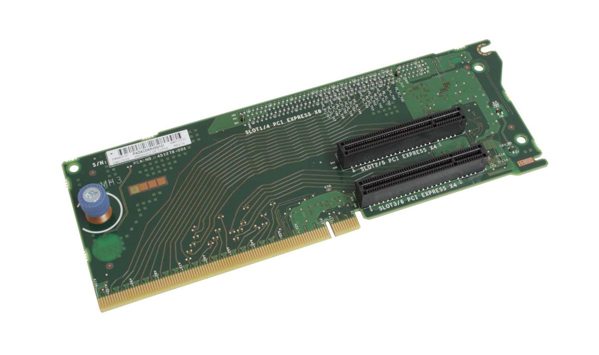 496057-001 HP 3-Slot PCI-Express Riser Card for ProLiant DL380 G6 Server