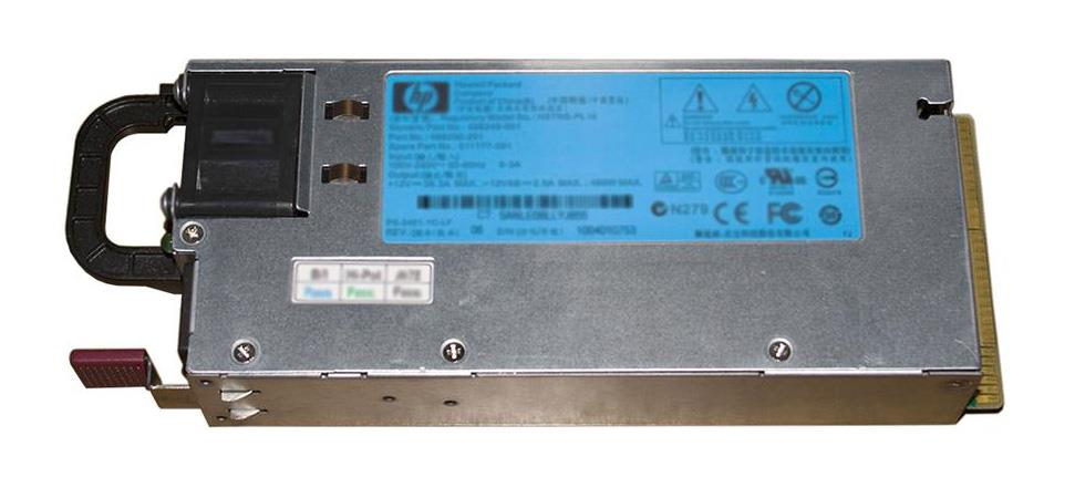 503296-B21-06 HP 460-Watts 12V AC Hot Swap High Efficiency Platinum Power Supply for ProLiant BL280C BL460C and BL280C G6 Server