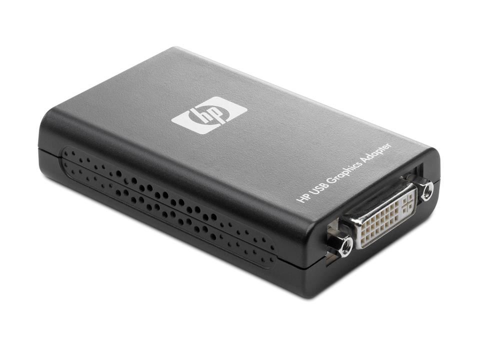 518591-010 HP USB to DVI External Graphics Multiview Adapter