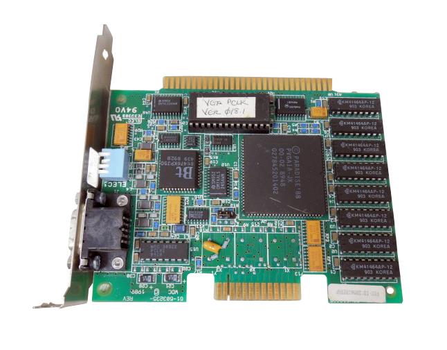 61-603235 Western Digital 8-Bit VGA Video Card