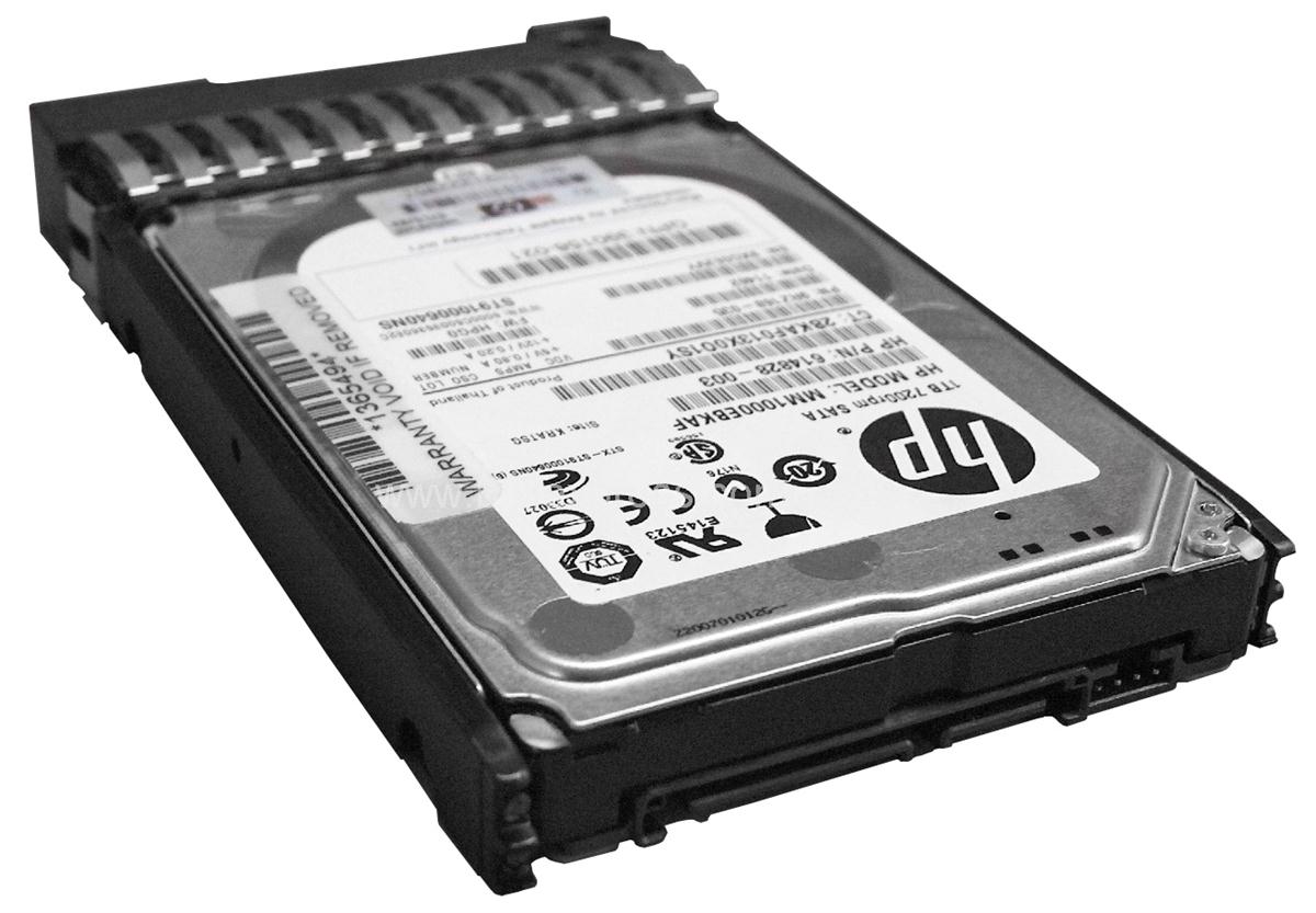 627801-001 HP 1TB 7200RPM SATA 3Gbps Midline Quick Release 2.5-inch Internal Hard Drive
