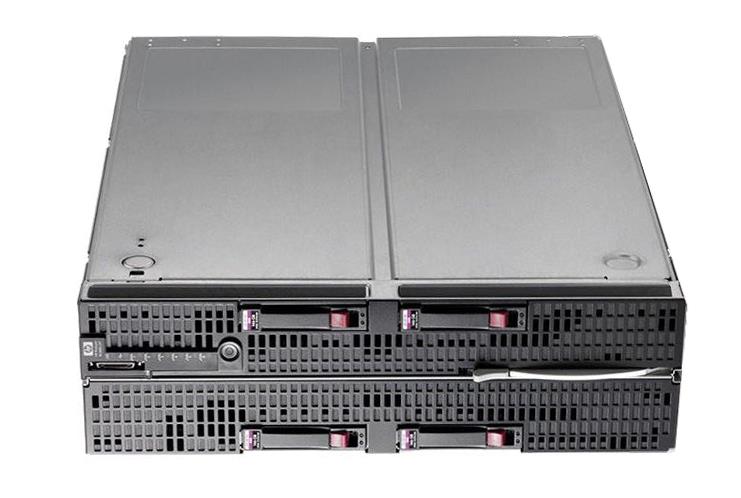 643785-B21 HP ProLiant Barebone System Blade - Intel 7500 Chipset - Socket LGA-1567 - 4 x Processor Support (Refurbished)