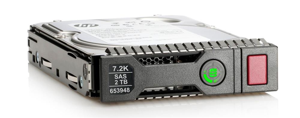 653948-001 HP 2TB 7200RPM SAS 6Gbps Dual Port Midline Hot Swap 3.5-inch Internal Hard Drive