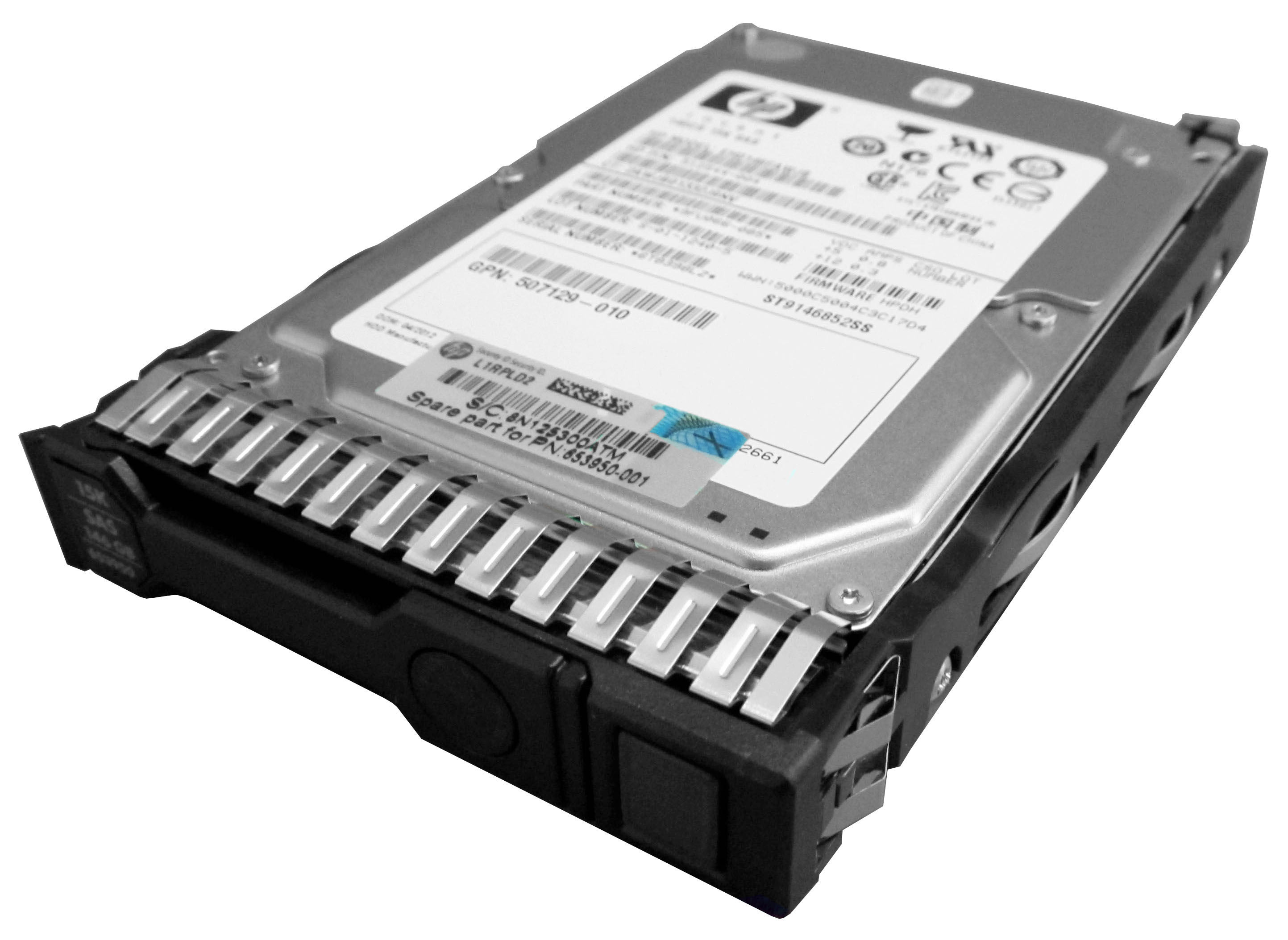653950-001 HP 146GB 15000RPM SAS 6Gbps Dual Port Hot Swap 2.5-inch Internal Hard Drive