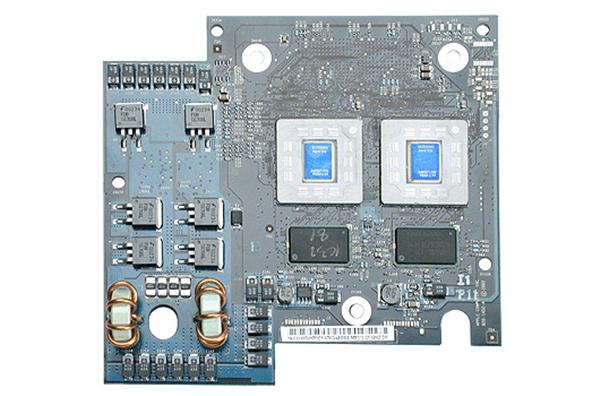 661-2707 Apple 1.25GHz PowerPC 7455 (G4)x2 System Bus 167MHz L3 Cache 2MB Processor Board