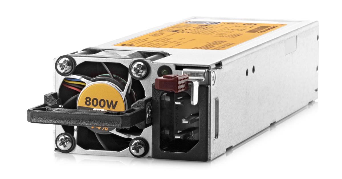 723600-101 HP 800-Watts Flex Slot High Efficiency Platinum Redundant Hot Swap Power Supply for ProLiant DL360/ DL380/ ML350 Gen9 Server
