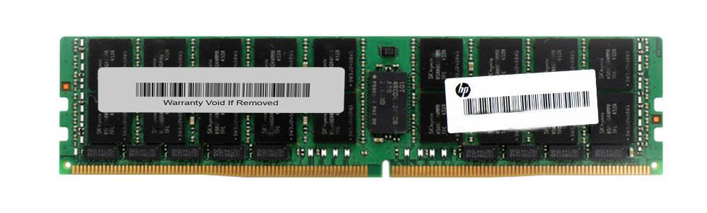 786179-001 HP 16GB PC4-17000p DDR4-2133MHz Registered ECC CL15 288-Pin Load Reduced DIMM 1.2V Dual Rank Memory Module