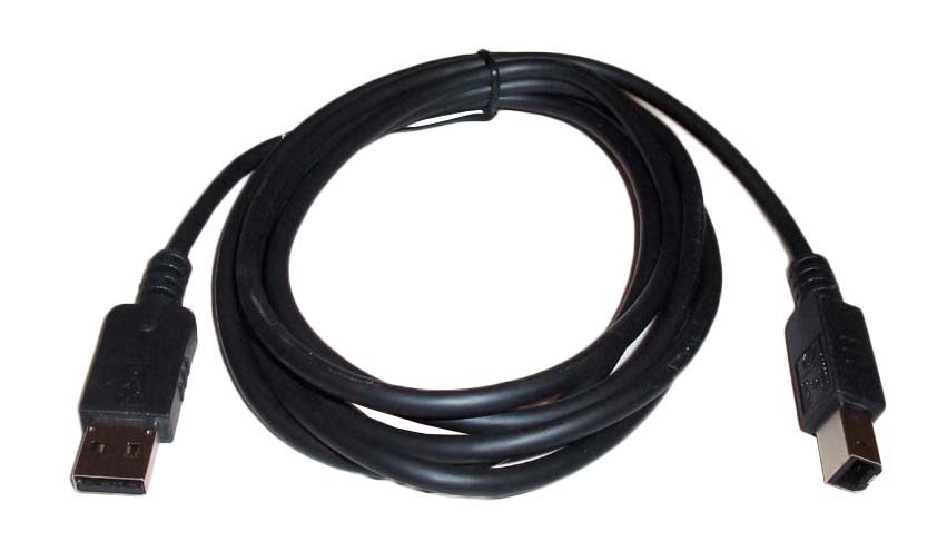 8121-0868 HP Universal Serial Bus (USB) Interface Cable (Black) Type 'A' Connector to Type 'B' Connector 1.83m (6.0ft) Long