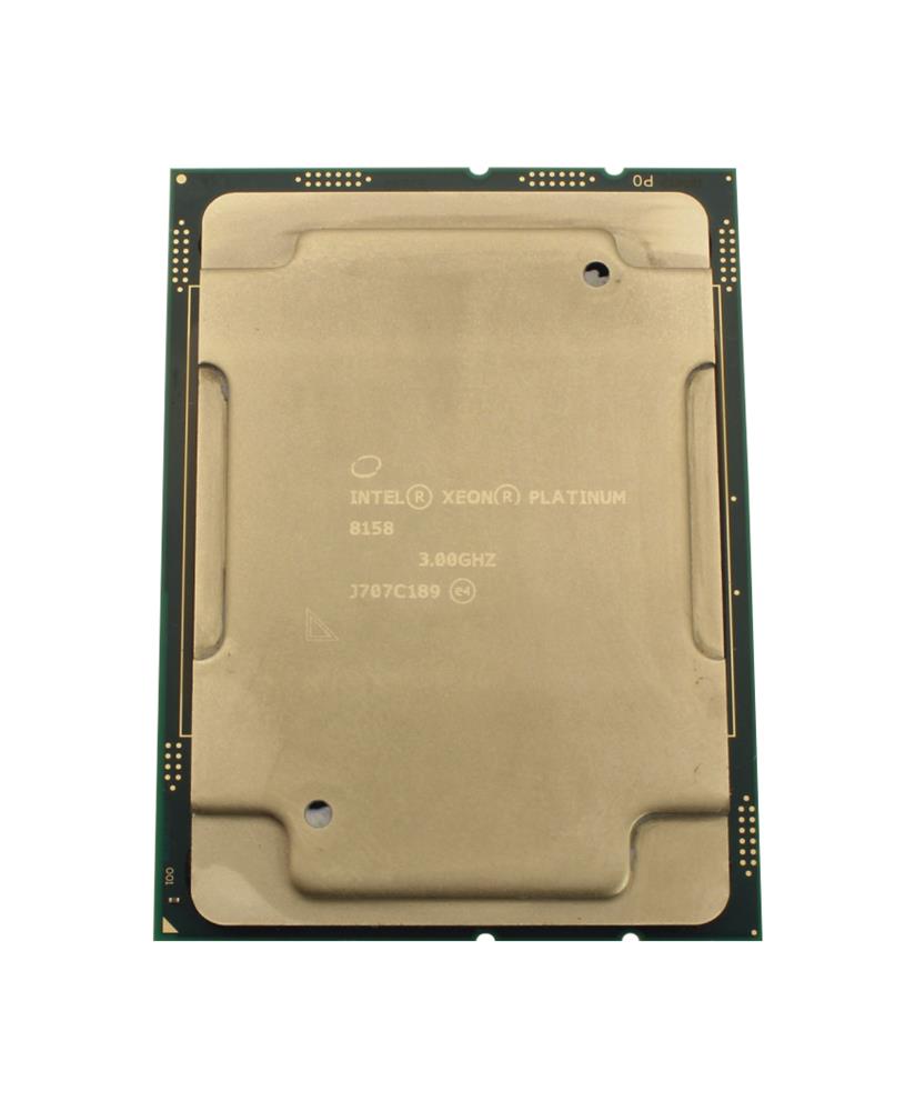 840397-L21 HPE 3.00GHz 10.40GT/s UPI 24.75MB L3 Cache Intel Xeon Platinum 8158 12-Core Processor Upgrade for DL560 Gen10 Server