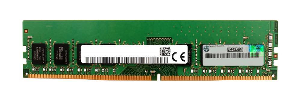 840819-001 HP 16GB PC4-17000 DDR4-2133MHz non-ECC Unbuffered CL15 288-Pin DIMM 1.2V Dual Rank Memory Module