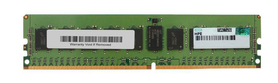 867853-B21 HPE 8GB PC4-21300 DDR4-2666MHz ECC Registered CL19 288-Pin DIMM 1.2V Single Rank Memory Module