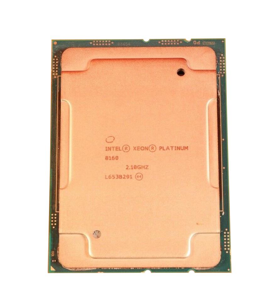 870974-B21 HPE 2.10GHz 10.40GT/s UPI 33MB L3 Cache Intel Xeon Platinum 8160 24-Core Processor Upgrade for DL360 Gen10 Server