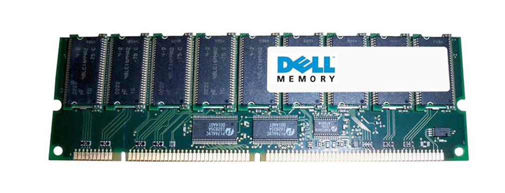 A0104262 Dell 128MB PC133 133MHz non-ECC Unbuffered CL3 168-Pin DIMM Memory Module
