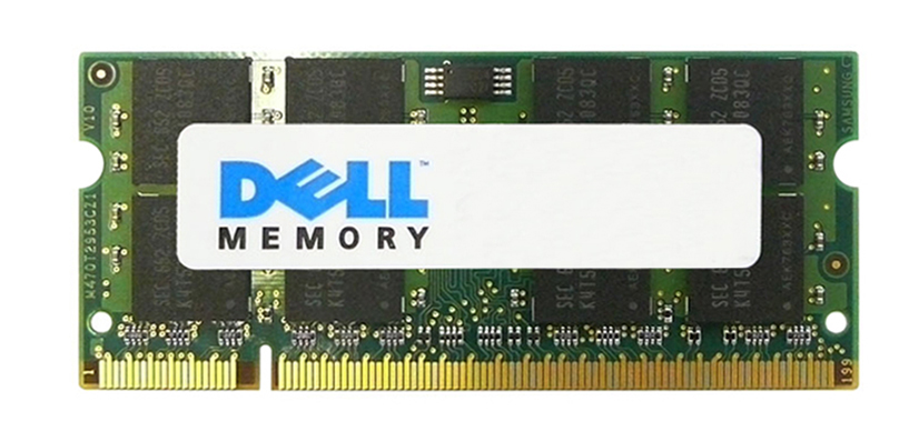 A0612534 Dell 1GB PC2-5300 DDR2-667MHz non-ECC Unbuffered CL5 200-Pin SoDimm Single Rank Memory Module