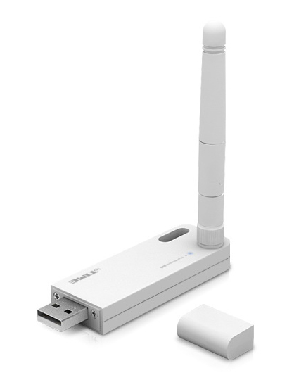 A1000UA Toto Link 500Mbps 11AC 2.4g &5.8g Dual band USB Adapter with 1pcs detachable 4dbi Antenna