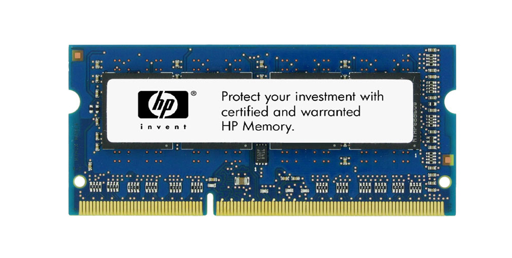 A1G30AV HP 4GB PC3-12800 DDR3-1600MHz non-ECC Unbuffered CL11 204-Pin SoDimm Dual Rank Memory Module