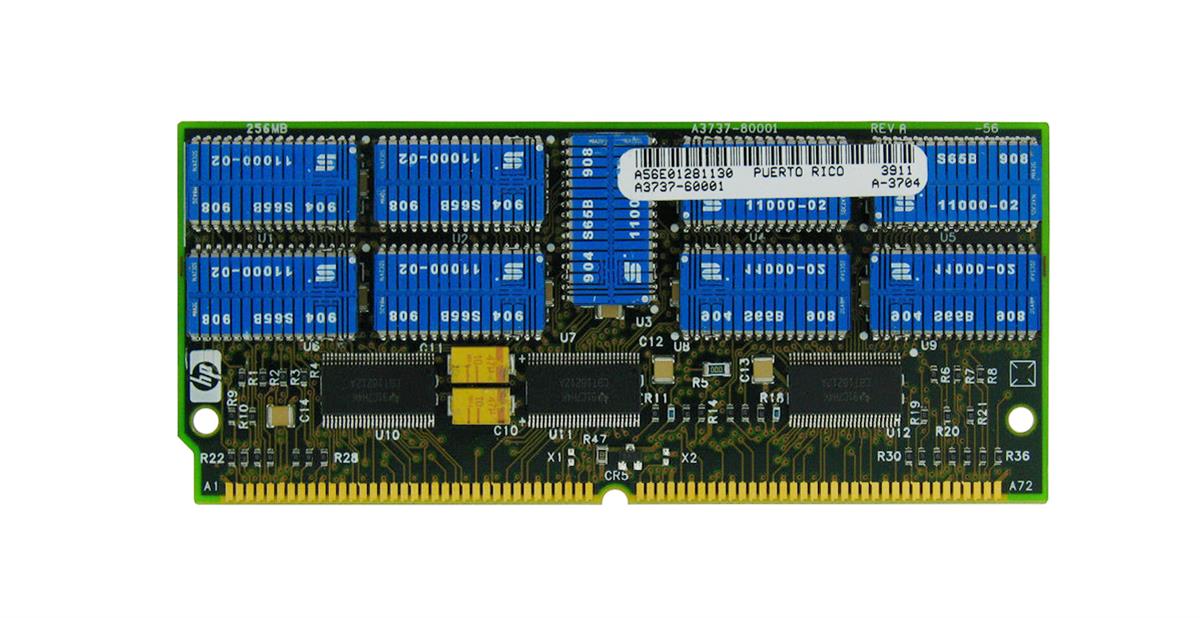A3737-60001 HP 256MB ECC 72-Pin SIMM Memory Module for 9000 Series