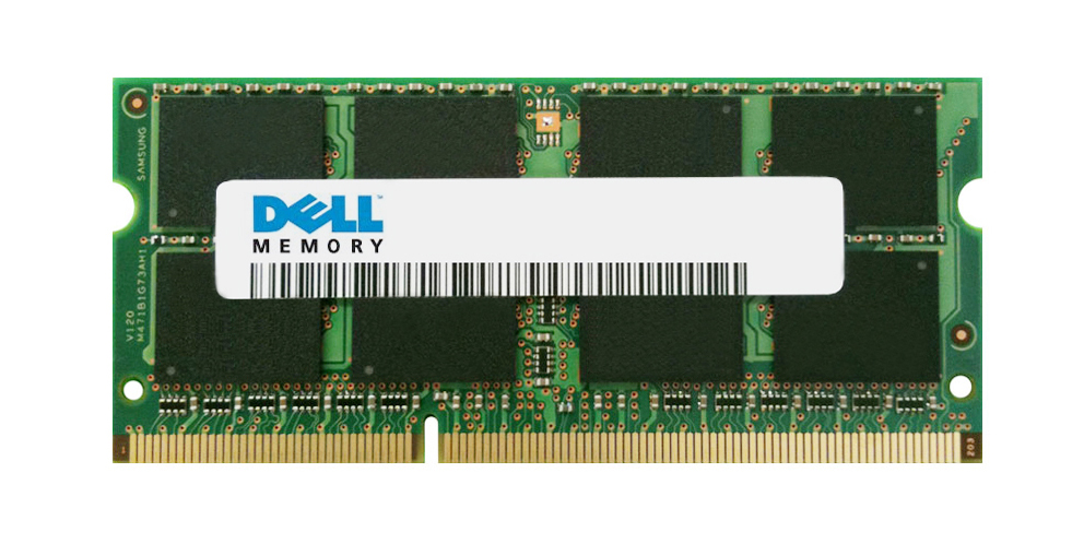 A5184174 Dell 8GB PC3-10600 DDR3-1333MHz non-ECC Unbuffered CL9 204-Pin SoDimm Dual Rank Memory Module for Precision Mobile Workstation M4500, M6500
