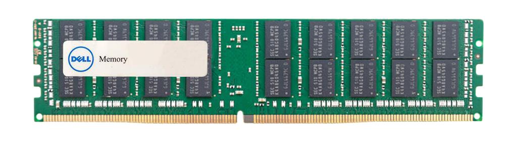 A8718891 Dell 64GB PC4-17000 DDR4-2133MHz ECC Registered CL15 288-Pin Load Reduced DIMM 1.2V Quad Rank Memory ModuleMfr P/N