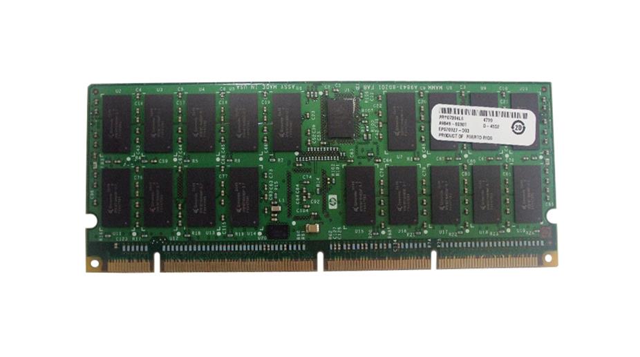 A9849-60301 HP 4GB PC2-4200 DDR2-533MHz ECC Registered Custom-Designed CL4 278-Pin DIMM Dual Rank Memory Module